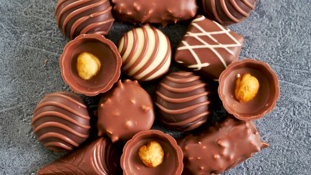 assortment of chocolates candies