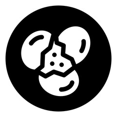 
Hong kong cuisines inspired by cantonese cuisine, solid icon
