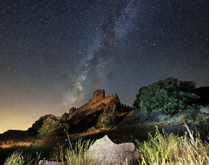 Fototapeta premium Castillo Via Lattea