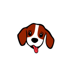 Vector illustration of dog