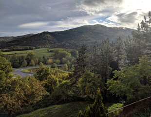 Tuscany landscape casentino