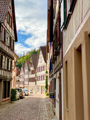 Gasse im Schwarzwald