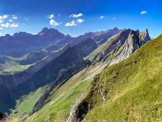 Naklejka premium Appenzeller Alpen