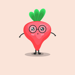 Cute Radishes illustration