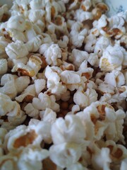 popcorn on the ground