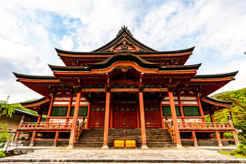 Fototapeta premium 甲斐善光寺金堂