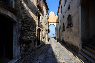 Fototapeta na wymiar Gerace, Calabria, Italia