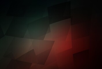 Obraz premium Dark Blue, Red vector template with rhombus.
