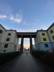 building in the city