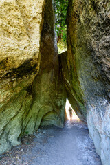 Sutri, borgo etrusco in Tuscia, Lazio, Viterbo, Italia