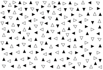 Simple pattern, geometric shapes, ornaments, design, print, abstract, background, vector illustration
