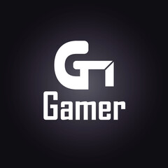 Gamer logo Monogram with letter G