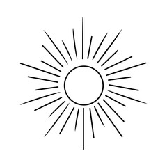 New vector Vintage red rising sun or sun ray,sun burst retro background design