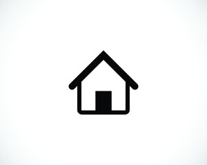 Home symbol icon vector eps 10