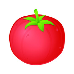 Tomato Fruit Emoji Vector Design. Art Illustration Agriculture Farm Product.