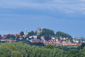 Burg Stolpen in Sachsen in autumn