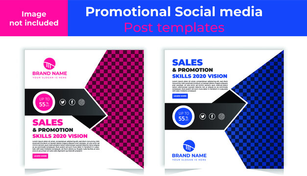 A Clean Set Of vector And Promotional  Social Media  Banner Design