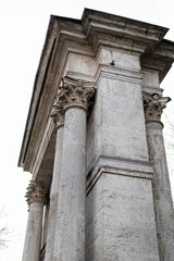 arch in baroque style in russian architecture