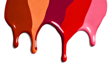 nail polish finger make up beauty cosmetic paint leaking drop