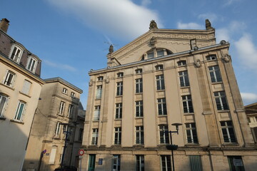 Fototapeta na wymiar In the street of Verdun.