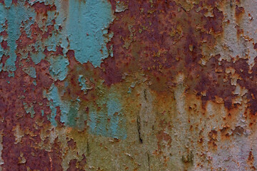 rusty metal background