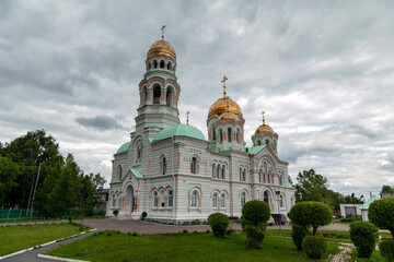 Fototapeta na wymiar Church of St. John the Baptist in Kultaevo