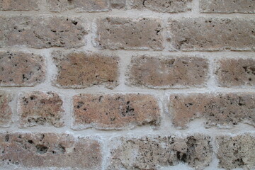 muro, pared,con textura, arquitectura, ladrillo, áspero, construcción, albañilería, recursos