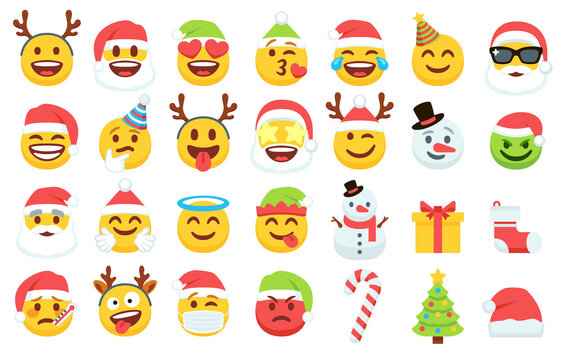 modvirke Bør Terminologi Christmas Emojis Images – Browse 11,606 Stock Photos, Vectors, and Video |  Adobe Stock
