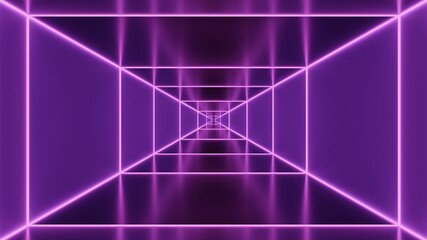 Unendlicher Gang Lila