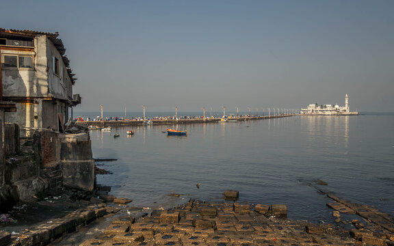 Haji Ali Mosque Mosque and Darga is a place of worship for Sunni Indians.