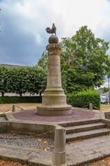 Fototapeta na wymiar Josselin, France. Memorial to the victims of the First World War
