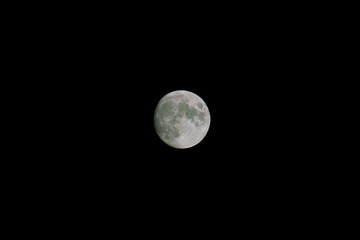 full moon in the night sky