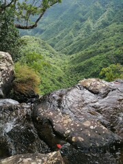 river in the mountains