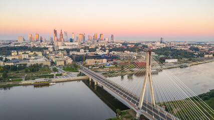 Naklejka premium Warsaw Bridge