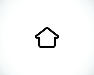 Fototapeta na wymiar Home symbol icon vector eps 10