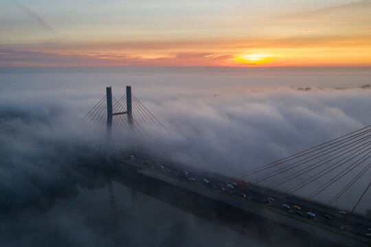 Siekierkowski Bridge in Warsaw