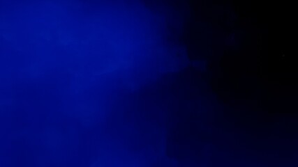 Obraz na płótnie Canvas Beautiful blue nebula in cosmos far away 3d render