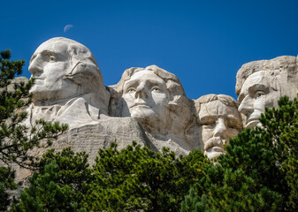 Mount Rushmore, national monument.
