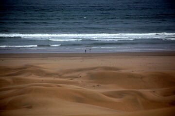 Les Dunne's de plage blanche