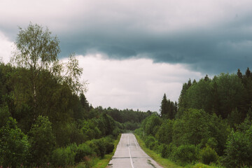 road through the forest