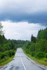 road through the forest