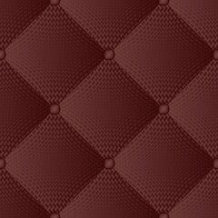 quilted textile, seamless pattern