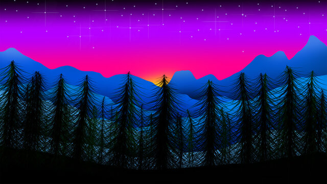 Mountain Sunset