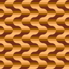 Decorative repeating pattern. Simple abstract accent for any surface.