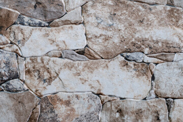 texture of an old light brick stone