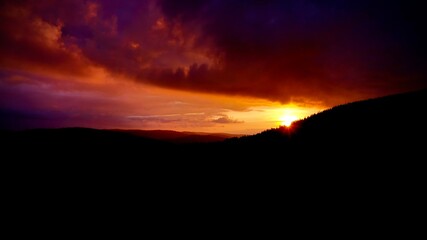 Fototapeta premium Coucher de soleil