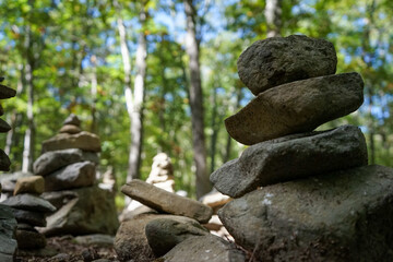 stones in the garden