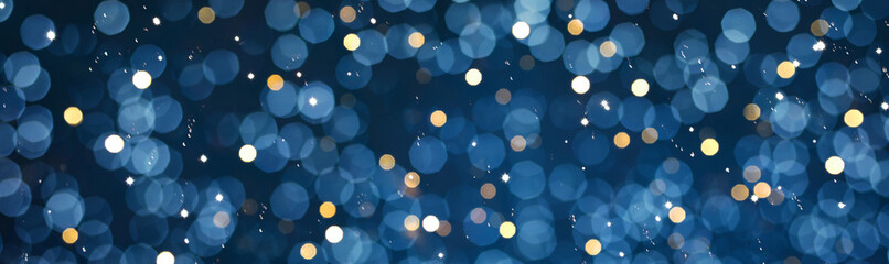 Beautiful defocused Holiday background with glitter light - Powered by Adobe