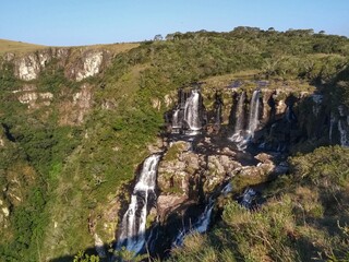 Waterfall - Cânion Itaimbezinho - Parque Nacional de Aparados da Serra - Canyons
Aparados da Serra National Park is in south Brazil. It’s known for the Fortaleza and Itaimbezinho Canyon