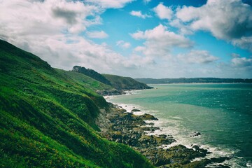FALAISE  TREDREZ-LOCQUEMEAU COTE D'ARMOR